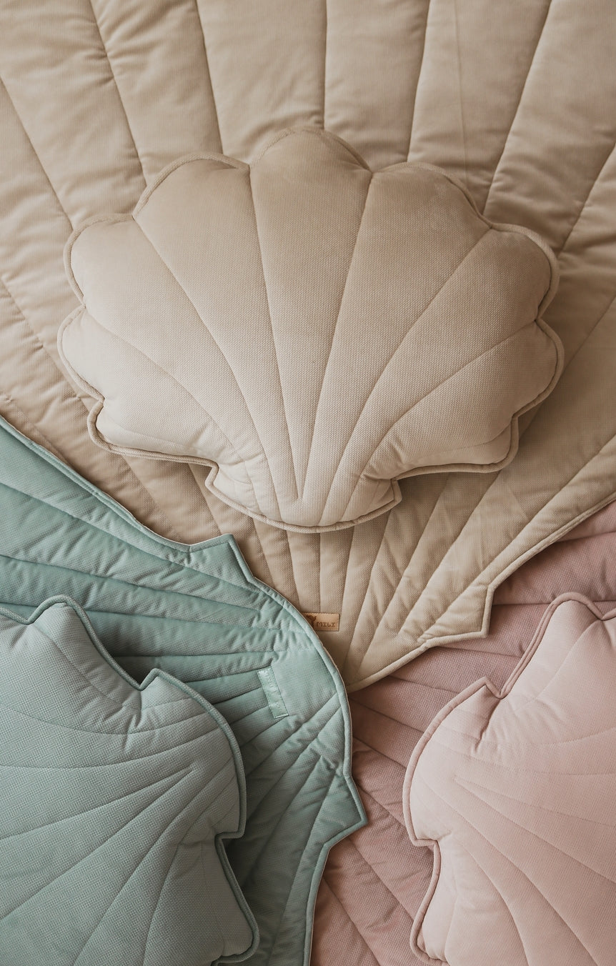 Moi Mili Leikkimatto, Velvet Shell "Powder Pink"