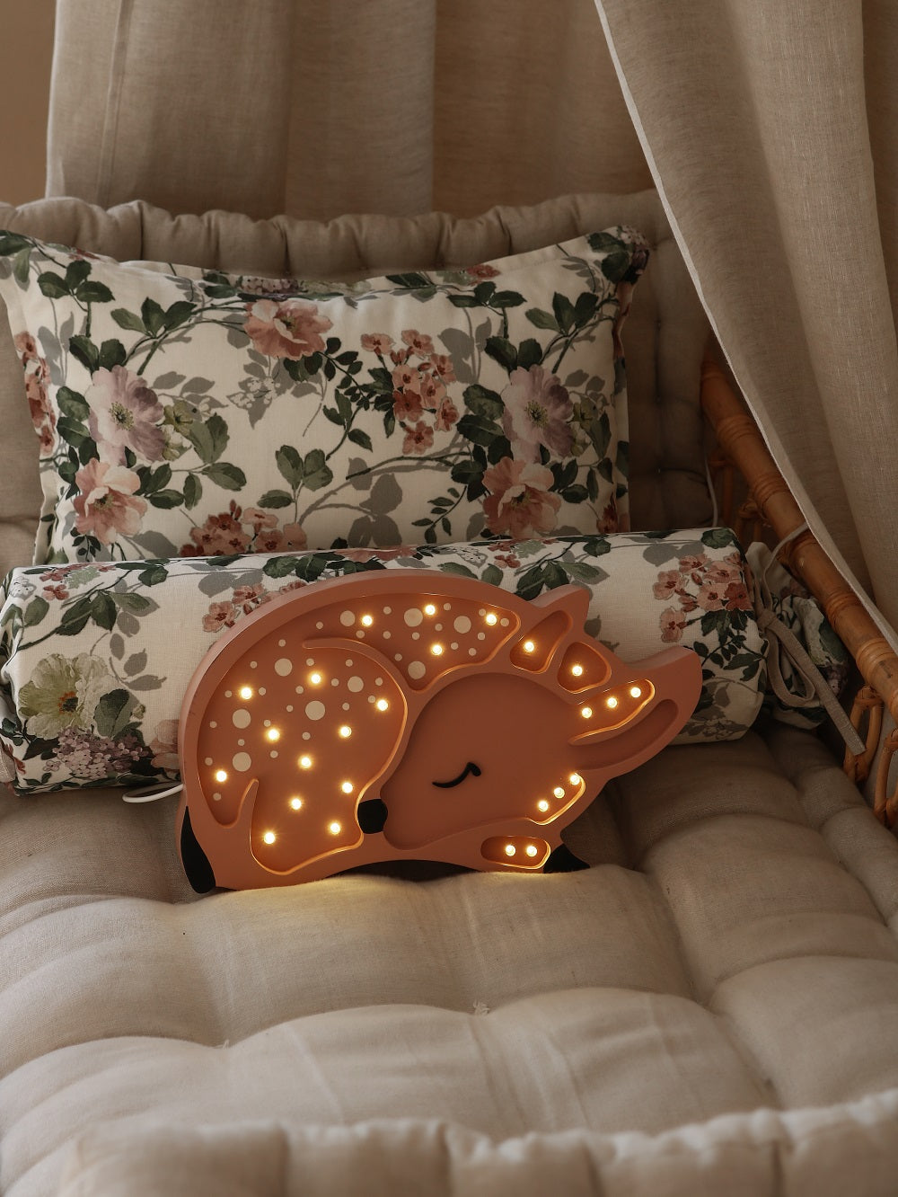 Little Lights Night Light, Deer Brown