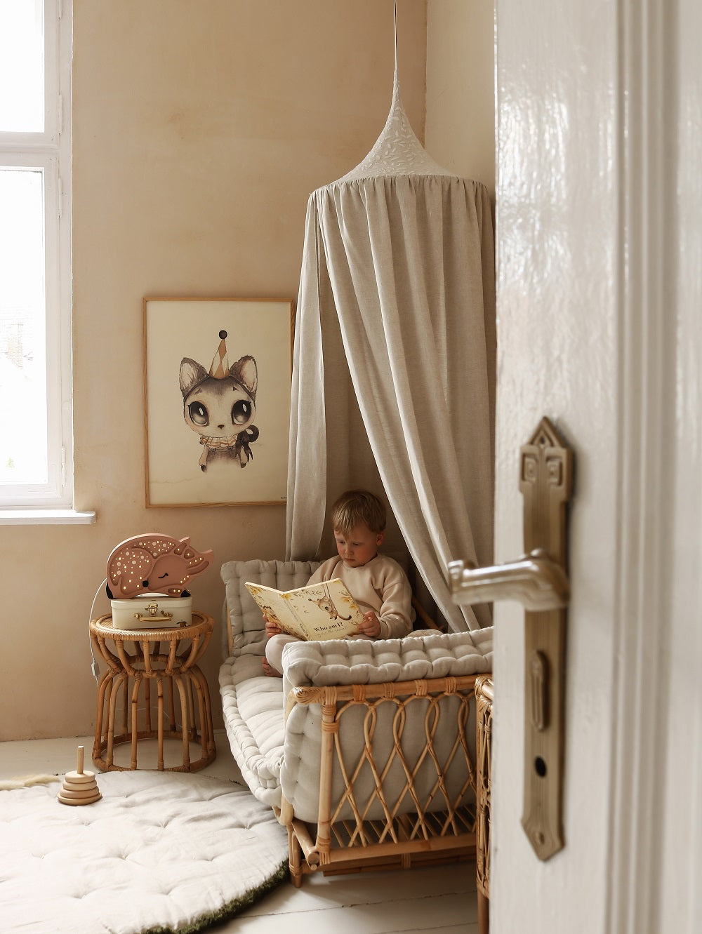 Little Lights Night Light, Deer Brown