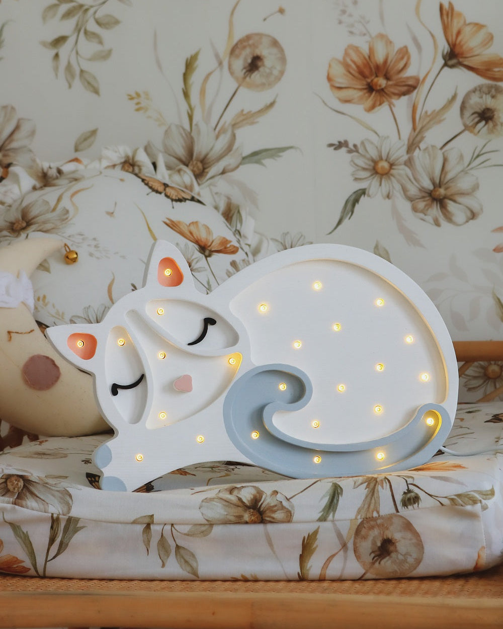 Little Lights Night light, Cat White