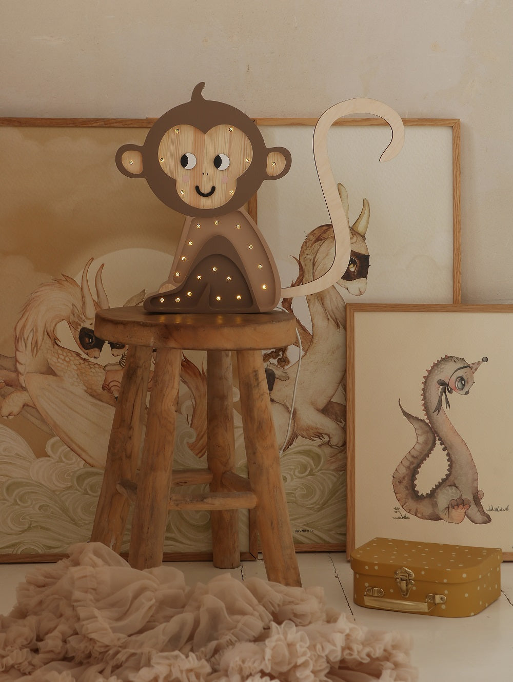 Little Lights Night light, Monkey