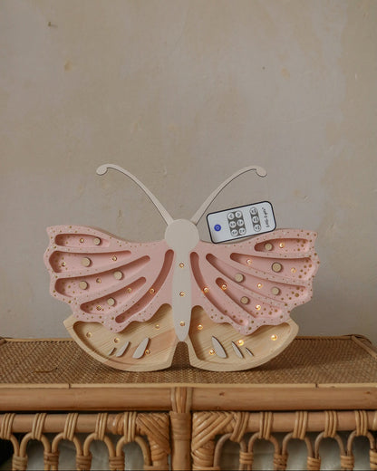 Little Lights Yövalo, Butterfly Strawberry Cream