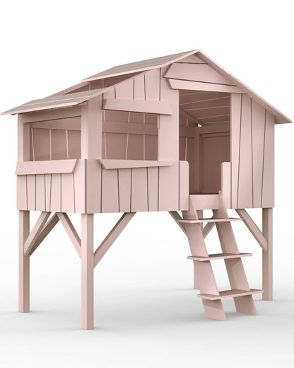 Mathy By Bols Bed 90x200, Threehouse Winter Pink