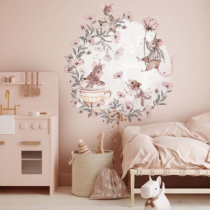 Wall sticker 140 cm, Mouse Wheel