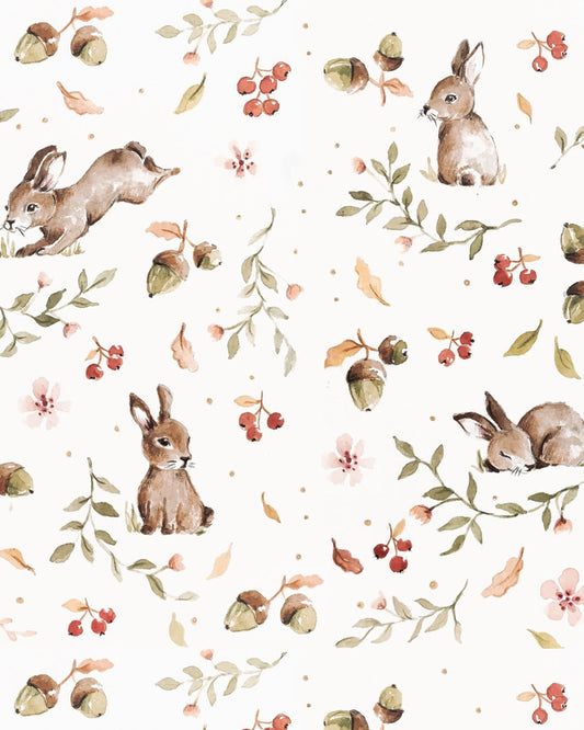 Happy Rabbits, Wallpaper