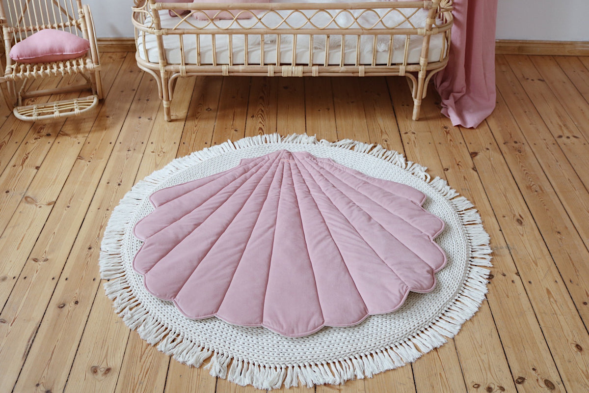 Moi Mili lekmatta, sammetsskal "Soft Pink"