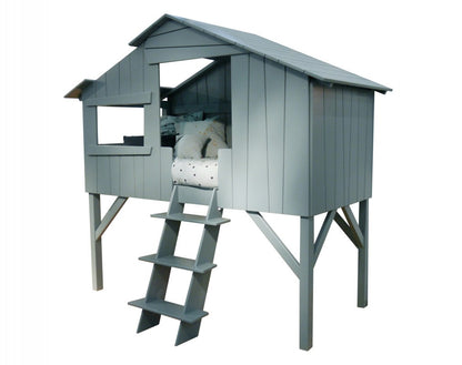 Mathy By Bols Bed 90x200, Threehouse Thunderstorm Grey