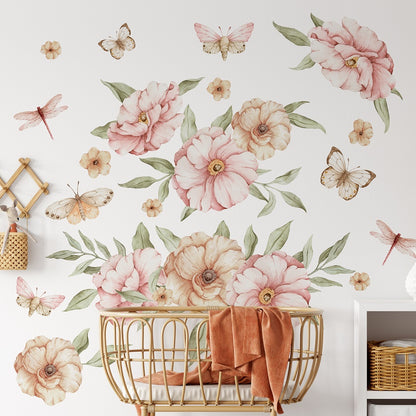 Wall sticker Set 150x150 cm, Meadow