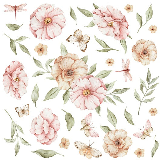 Wall sticker Set 150x150 cm, Meadow