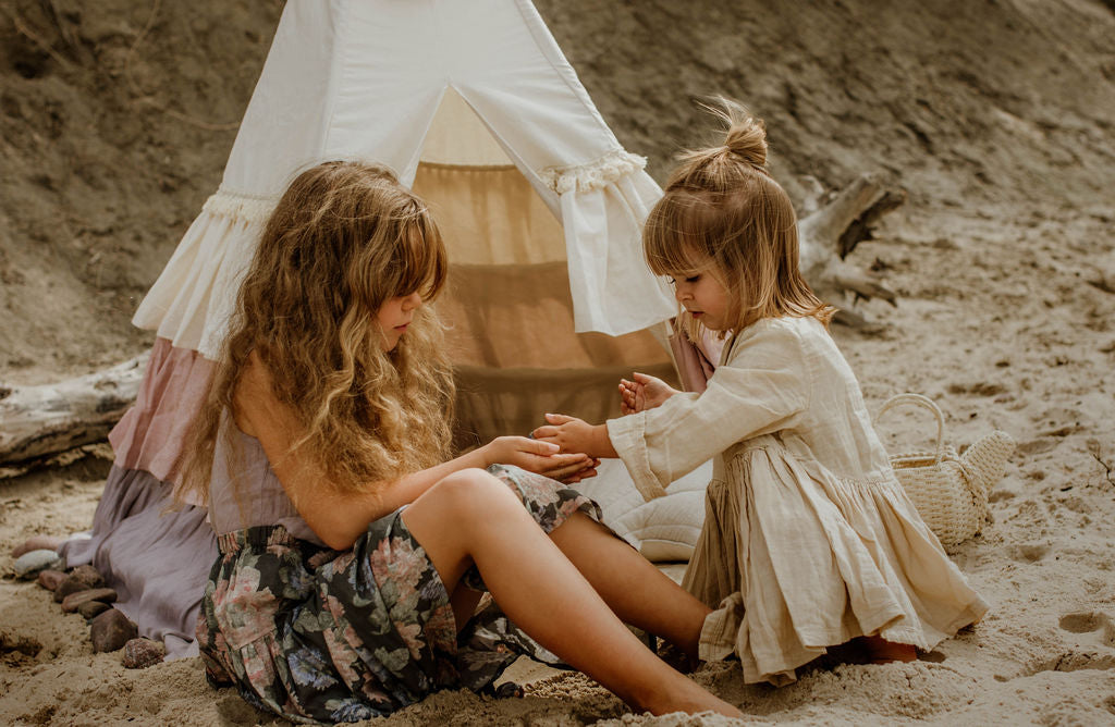 Moi Mili Play Tent Set, Powder Frills