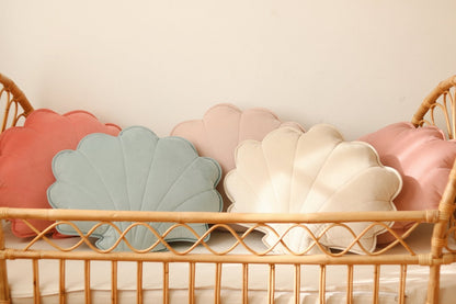 Moi Mili Decorative Pillow Large, Velvet Shell "Powder Mint"