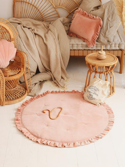 Moi Mili Sisustustyyny Medium, Soft Velvet Shell "Apricot"
