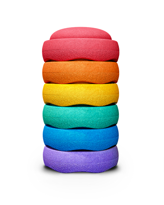 Stapelstein, 6 kpl Setti, Rainbow