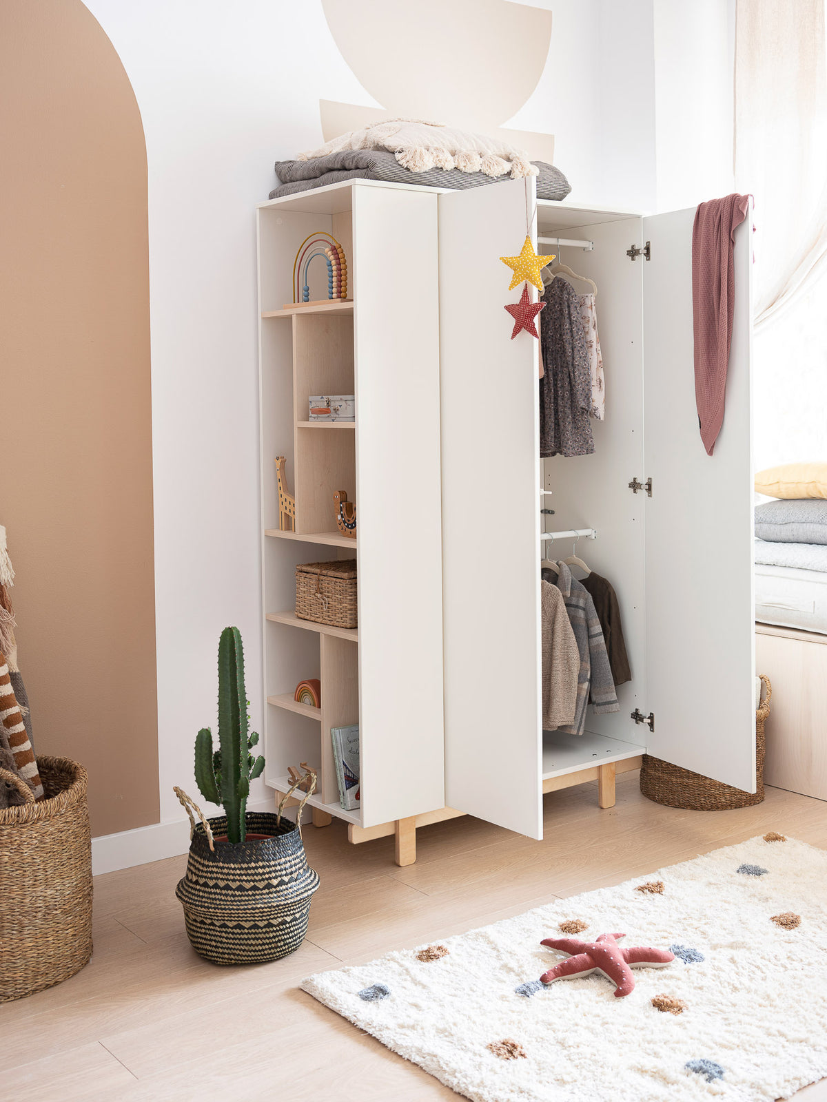 Wood Luck Design, Wardrobe, Basic White