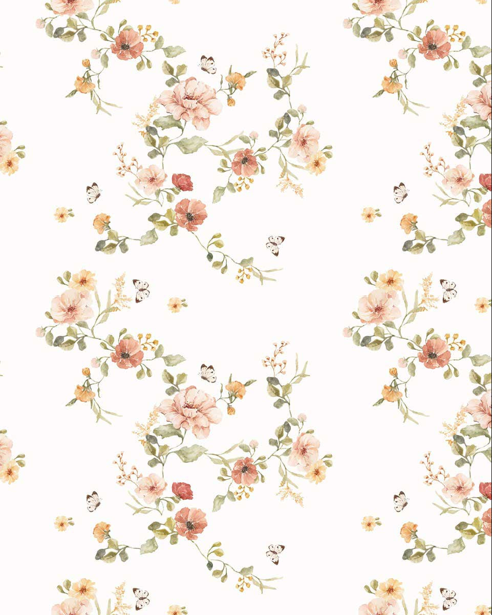 Floral Vintage, Wallpaper