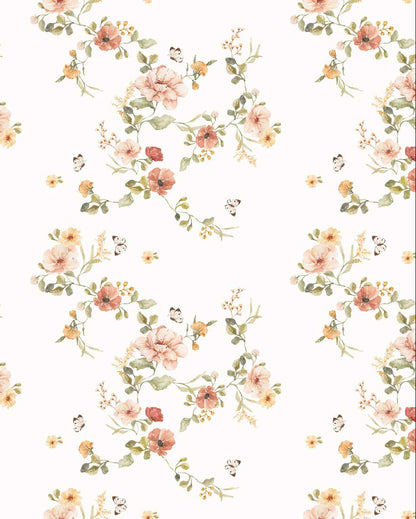 Floral Vintage, Wallpaper