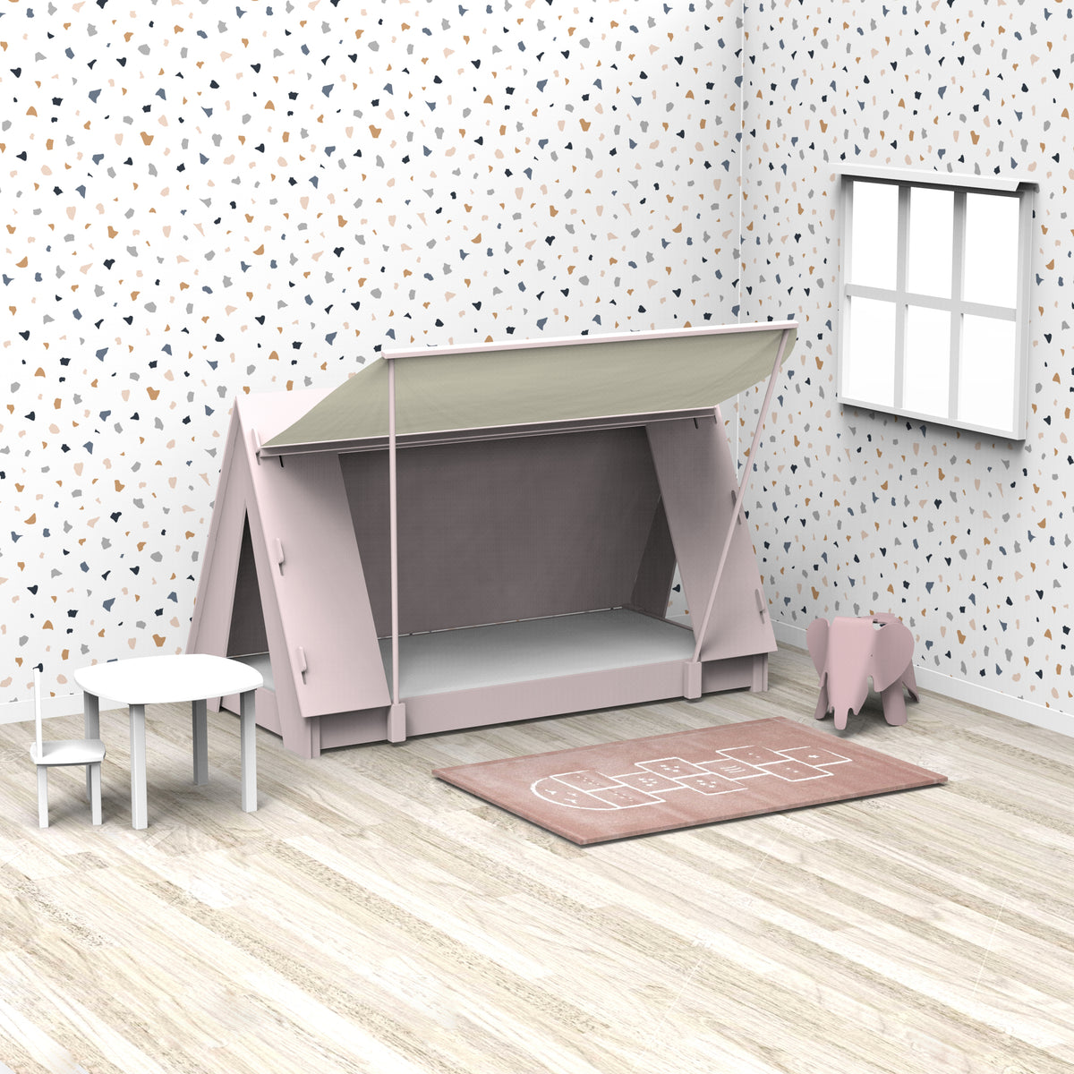 Mathy By Bols, Bed 90x200, Montessori Tent