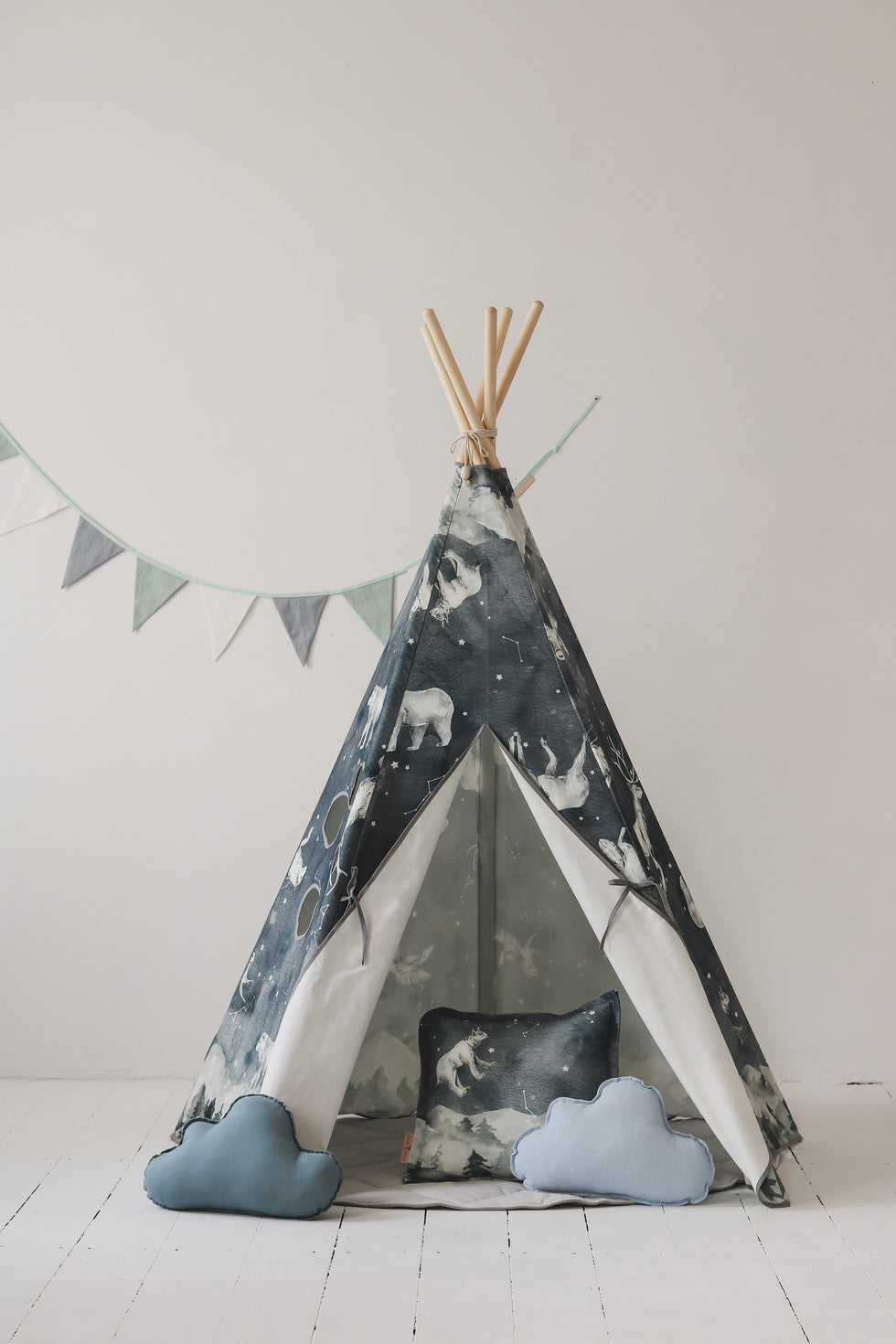 Moi Mili Play Tent Set, Night Sky