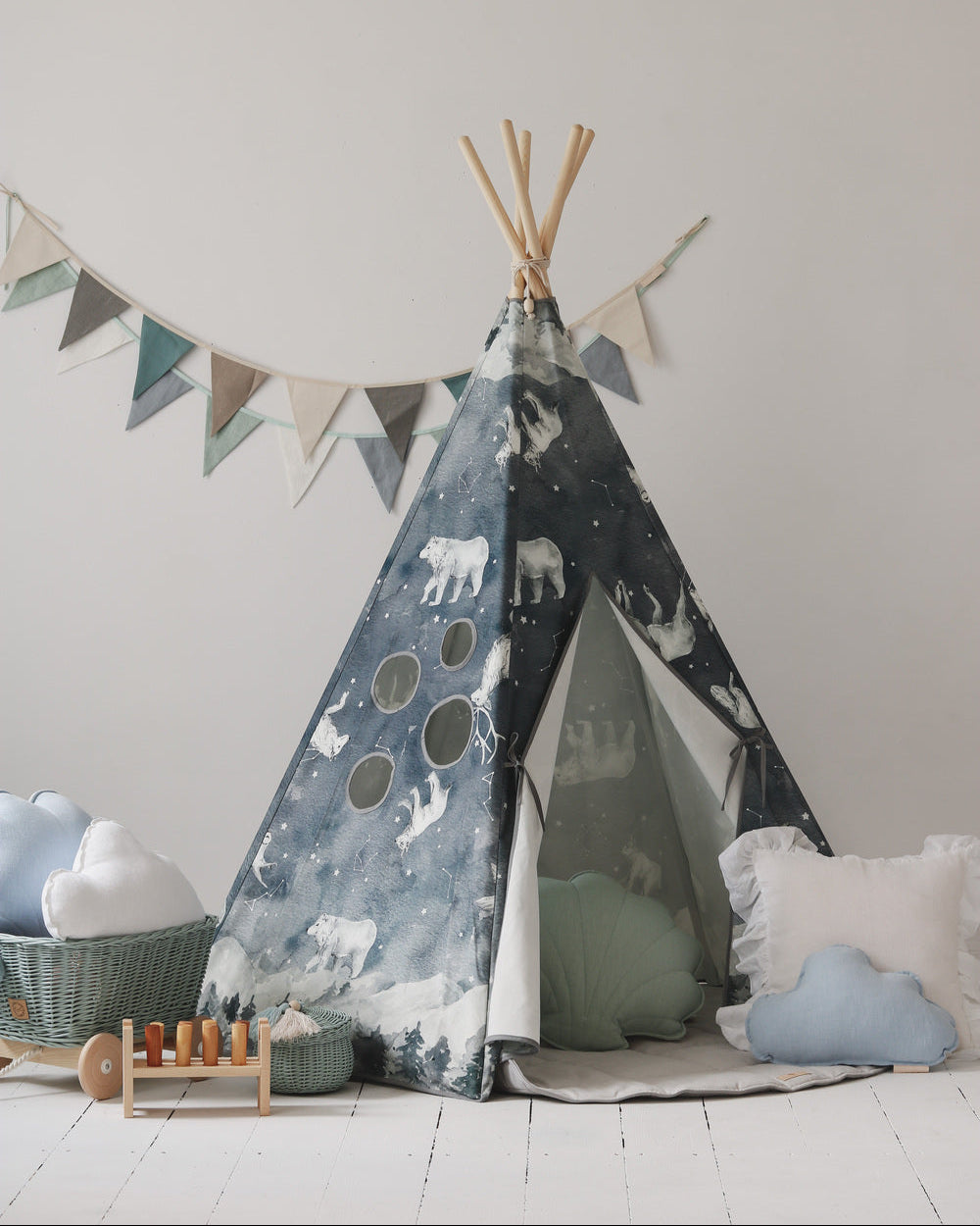 Hi Mili Play Tent Tiipii, Night Sky