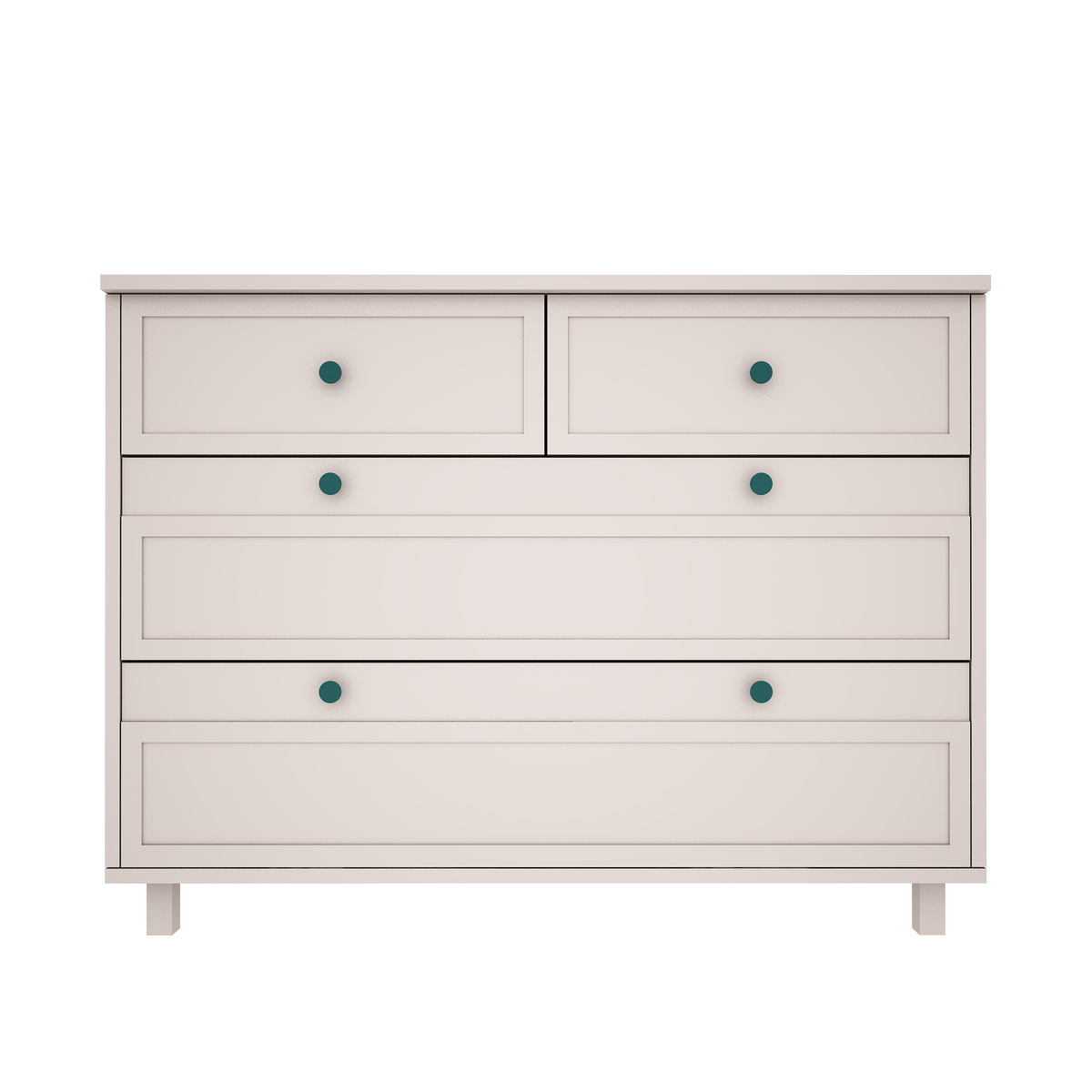 Wood Luck Design, Dresser, Vintage Cashmere
