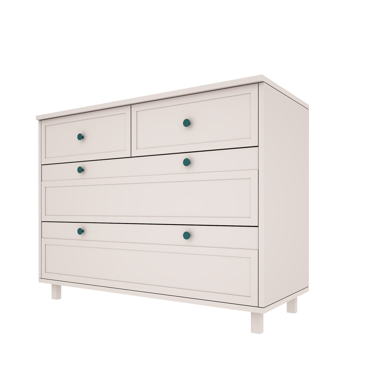 Wood Luck Design, Dresser, Vintage Cashmere