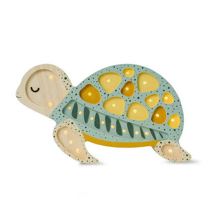 Little Lights Night Light Turtle, Galapagos Sage