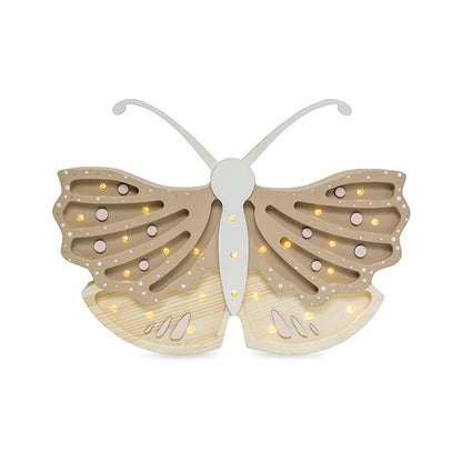 Little Lights Night light, Butterfly Coffee Cream
